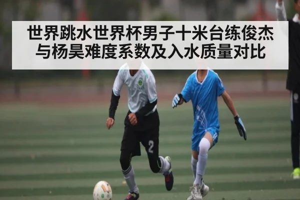 世界跳水世界杯男子十米台练俊杰与杨昊难度系数及入水质量对比